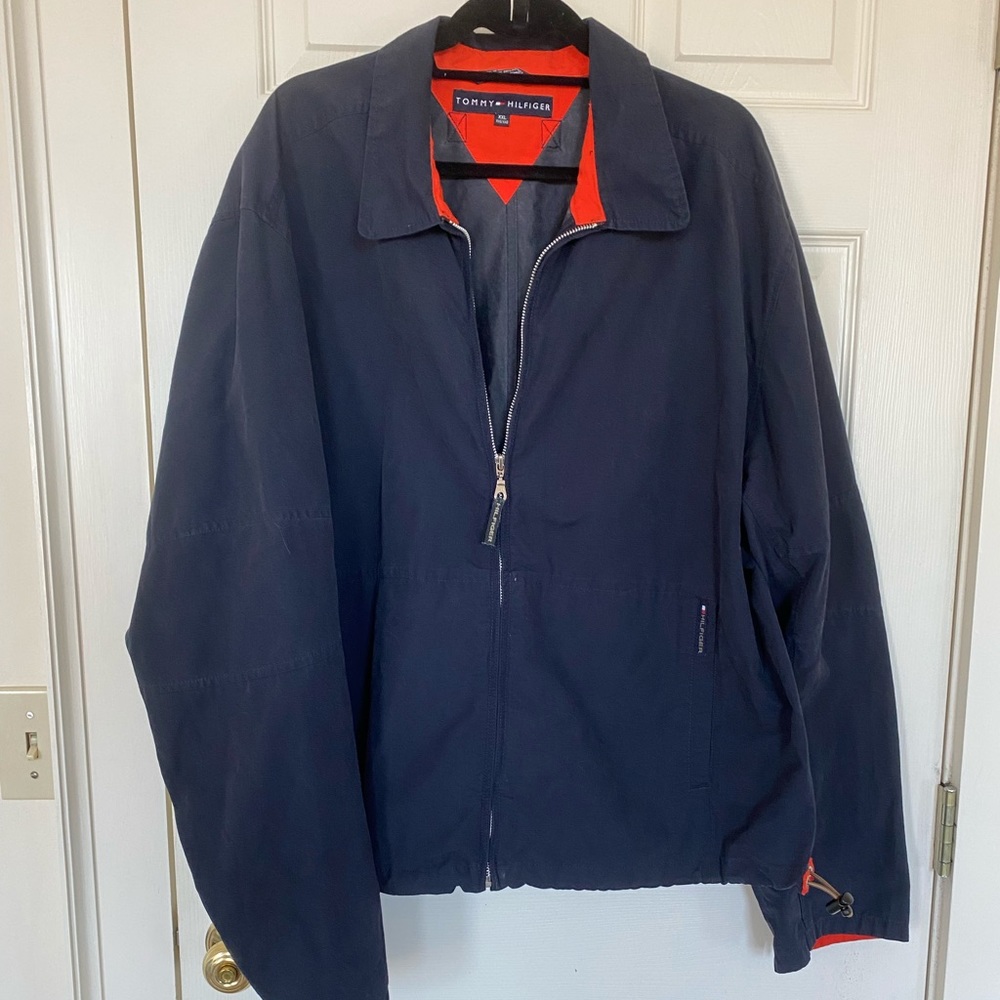 Tommy Hilfiger XXL men's outer jacket navy blue